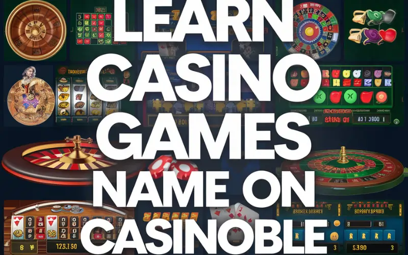 casino games name